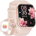 Hwagol Smartwatch für Damen und Herren, Bluetooth, Sportmodi, Schlafmonitor