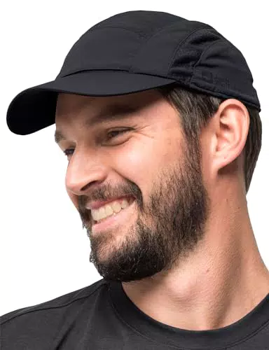 Jack Wolfskin Unisex Vent Cap Baseballkappe, Schwarz