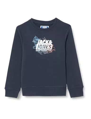 JACK&JONES JCOMAP Logo Sweatshirt für Herren mit Rundhalsausschnitt