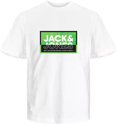 JACK&JONES JUNIOR JCOLOGAN Sommer Print T-Shirt für Jungen