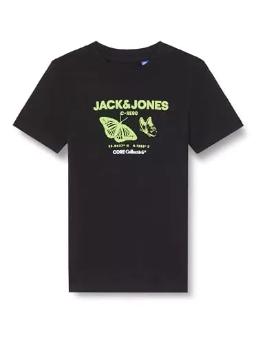 JACK&JONES JUNIOR Jcotext Cotton Tee Crew Neck T-Shirt für Jungen