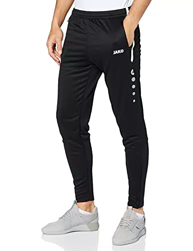 JAKO Kinder Trainingshose Active Hose - Unisex - Blau/Weiß - Größe M