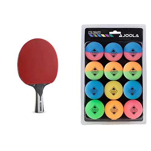 JOOLA 54206 Tischtennisschläger Carbon X Pro ITTF genehmigter Profi 7 Sterne