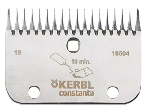 Kerbl Ersatzmesser 18504 mit 24/18 Zähnen für präzises Schneiden