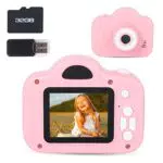 Kinderkamera Digitalkamera 1080P mit 2.0” Display und 32GB SD-Karte für Kinder 3-12 Jahre