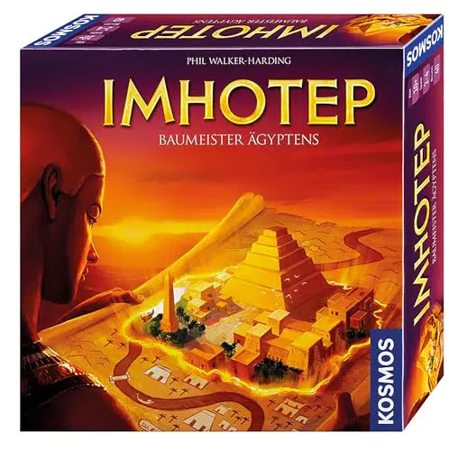 KOSMOS Imhotep - Strategiespiel für 2 bis 4 Spieler, Spiel des Jahres 2016