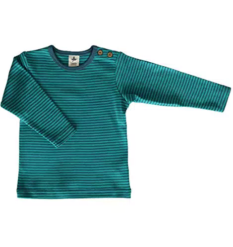 Leela Langarmshirt für Kinder aus Bio-Baumwolle – Ringelshirt für Jungen und Mädchen