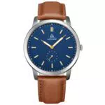 LN LENQIN Herren Analog Quarz Uhr 30M Wasserdicht Leder Armbanduhr für Männer