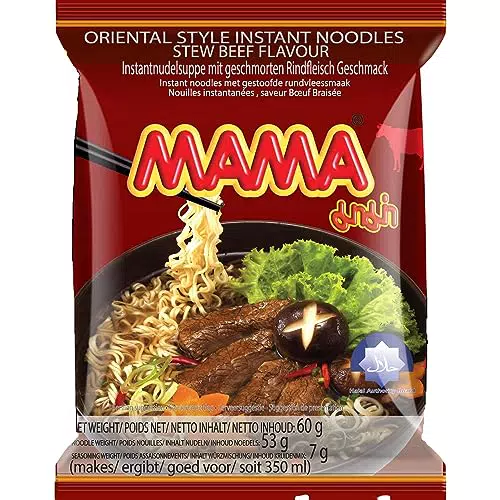MAMA Instant Nudeln Rindfleisch Multipack