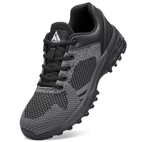 Mishansha Herren Sneaker – Atmungsaktive Traillaufschuhe für Sport und Freizeit