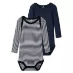 NAME IT Unisex NBNBODY 2P LS Body - Hochwertige Basics für jeden Anlass