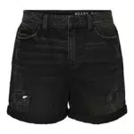 Noisy May NMSMILEY Shorts für Damen aus Denim