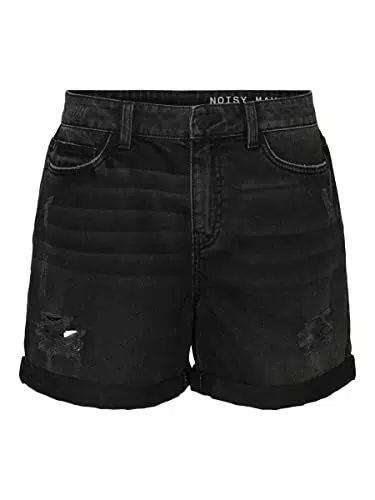 Noisy May NMSMILEY Shorts für Damen aus Denim