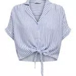 ONLY Damen Bluse ONLPAULA Life Kurzarmhemd