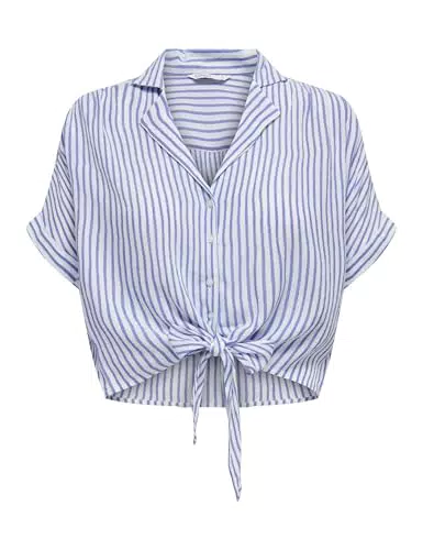ONLY Damen Bluse ONLPAULA Life Kurzarmhemd