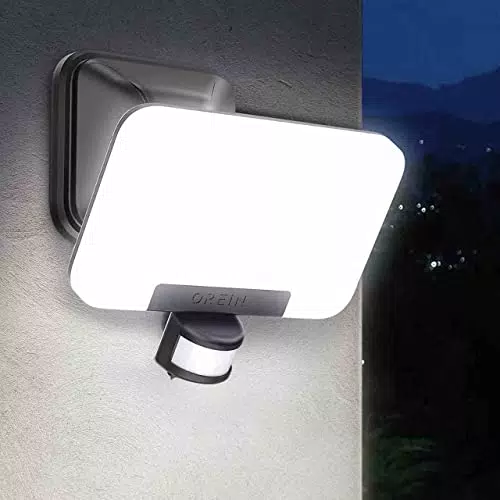 OREiN LED Strahler mit Bewegungsmelder, 2800LM, IP65, für Außenbereiche