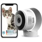 PetTec® Cam Lite - Haustierkamera mit App, Bewegungserkennung & Nachtsicht