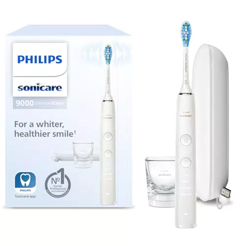 Philips Sonicare DiamondClean 9000 Schallzahnbürste mit App und Drucksensor, HX9911/27