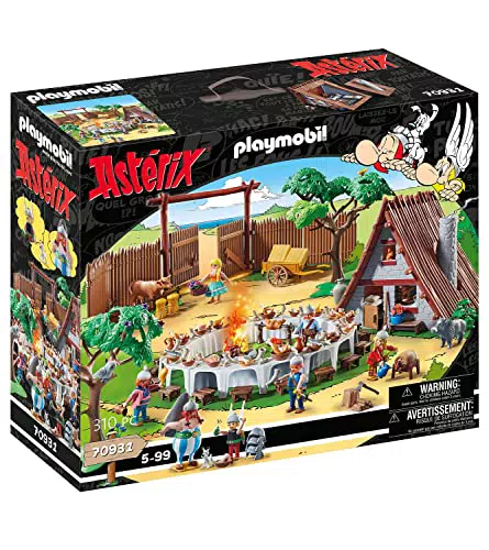 PLAYMOBIL Asterix Großes Dorffest – Spielzeug für Kinder ab 5 Jahren