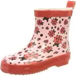 Playshoes Mädchen Gummistiefel Marienkäfer Schlupfstiefel