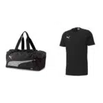 PUMA Sporttasche Fundamentals & Herren Liga Shorts Core.