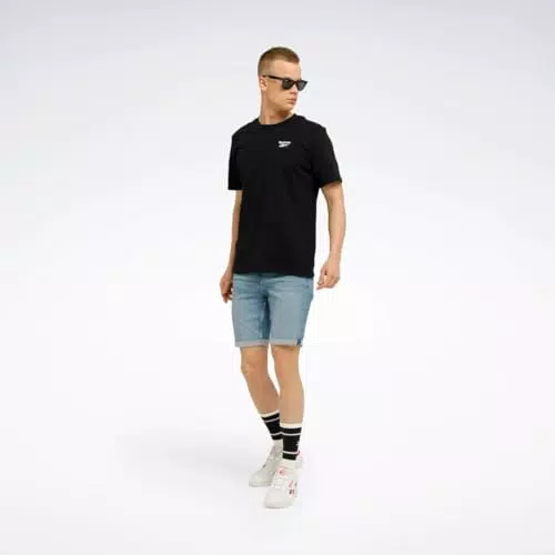 Reebok Herren Identity Left Chest Logo T-Shirt