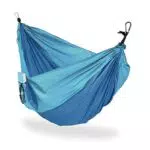 Relaxdays Hängematte Outdoor für 2 Personen - Ultraleicht und ideal fürs Camping