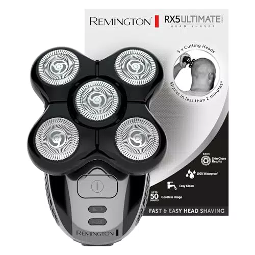 Remington XR1501 Elektrischer Rasierer für Herren mit 5 Scherköpfen