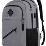 Rucksack Herren Damen, Wasserdicht mit USB Ladeanschluss, Anti-Diebstahl Tasche