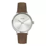 s.Oliver Herren Analog Quarz Uhr mit Leder Armband SO-4228-LQ