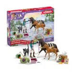 Schleich Adventskalender Horse Club 2024 für Kinder ab 5 Jahren