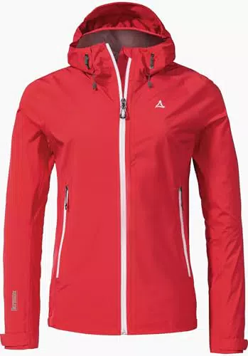 Schöffel Vistdal 2.5L Damenjacke – nachhaltige, wasserdichte Outdoorjacke aus Bio-Nylon
