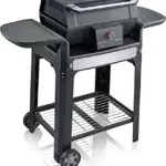 Elektrogrill SEVERIN SEVO GT mit Deckel - Elektrischer Tischgrill für innen und außen, 3.000 W, Edelstahl/Schwarz.