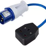 Silverline 16A-13A Fly Lead Konverter