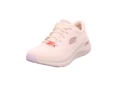 Skechers Damen Arch Fit 2.0 Sportschuhe aus natürlichem Netzgewebe