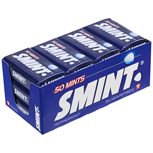 SMINT Pfefferminz Pastillen – Zuckerfreie Zahnpflege in Metall-Dosen