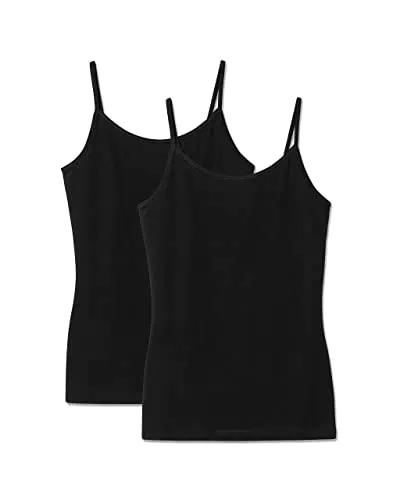 Snocks Damen Unterhemd aus 95% Bio-Baumwolle - Klassisches Spaghetti Top