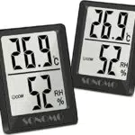 SONOMO Thermo-Hygrometer Digital für präzise Raumklimamessung