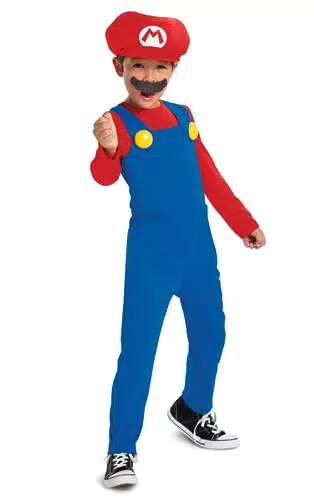 Super Mario Karnevalskostüm für Kinder