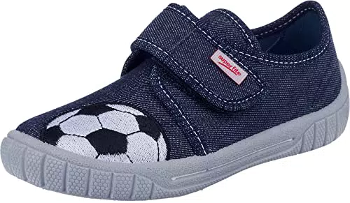 Superfit Jungen BILL Hausschuh, Ocean 8000