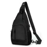 TAN.TOMI Herren Brusttasche - Wasserfeste Sling Bag für Outdoor-Aktivitäten