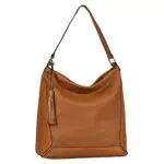 TOM TAILOR bags Isa Damen Hobo Bag Schultertasche Mittelgroß Beige
