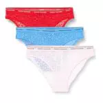 Tommy Hilfiger Damen Slips Bikini Form mit Spitze