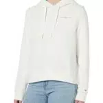 Tommy Hilfiger Damen Hoodie 1985 Rlx Mini Corp Logo Hoodie mit Kapuze