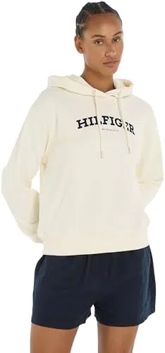 Tommy Hilfiger Damen Hoodie mit Kapuze – Stilvoller Komfort für jeden Tag