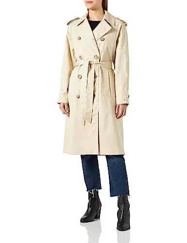 Tommy Hilfiger Damen Trenchcoat 1985 aus Baumwollmischung