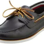 Tommy Hilfiger Herren Bootsschuh aus Leder - Braun