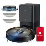 Uletenic T10 Elite Saugroboter mit Wischfunktion und LiDAR Navigation