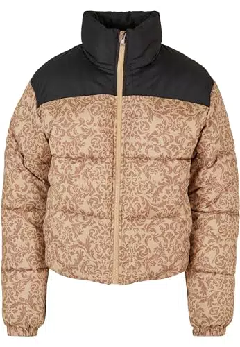Urban Classics Damen Retro Puffer Jacket TB5438