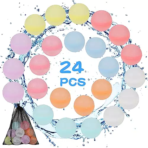 Diealles Shine Wiederverwendbare Wasserbomben für Kinder - Wasserspielzeug für den Sommer